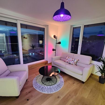 Penthouse Flat Carolina In Salzburg Stadt Ngoại thất bức ảnh
