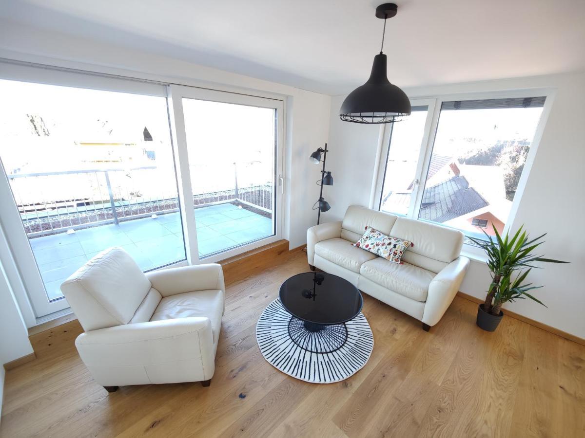 Penthouse Flat Carolina In Salzburg Stadt Ngoại thất bức ảnh
