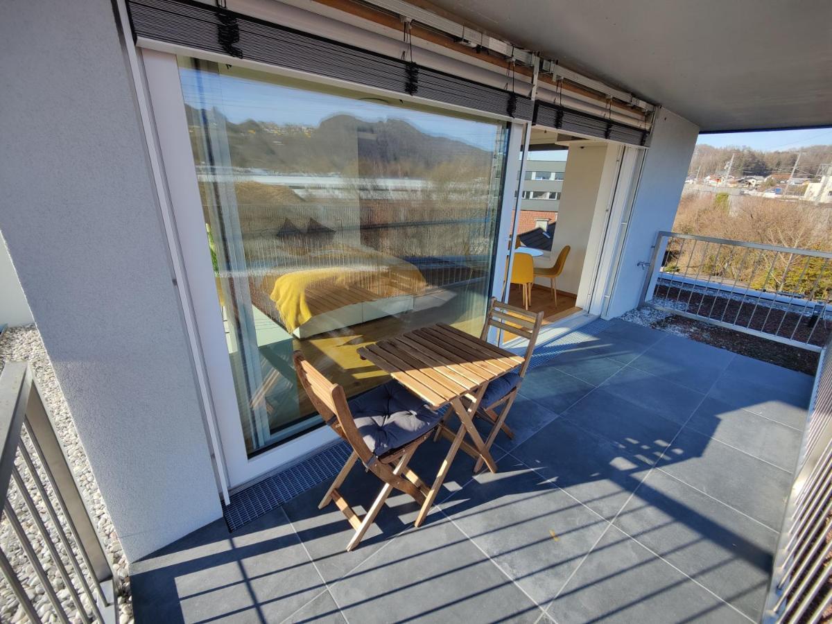 Penthouse Flat Carolina In Salzburg Stadt Ngoại thất bức ảnh