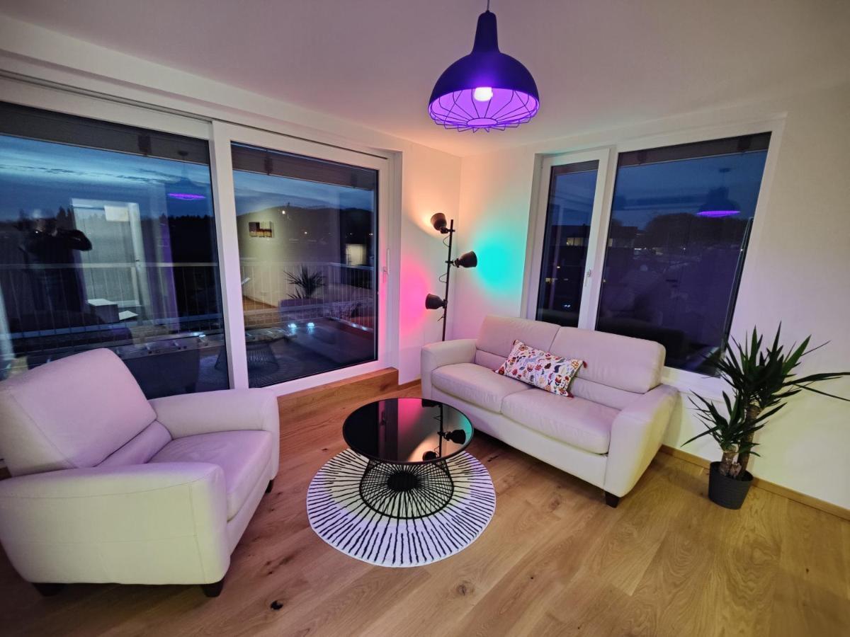 Penthouse Flat Carolina In Salzburg Stadt Ngoại thất bức ảnh